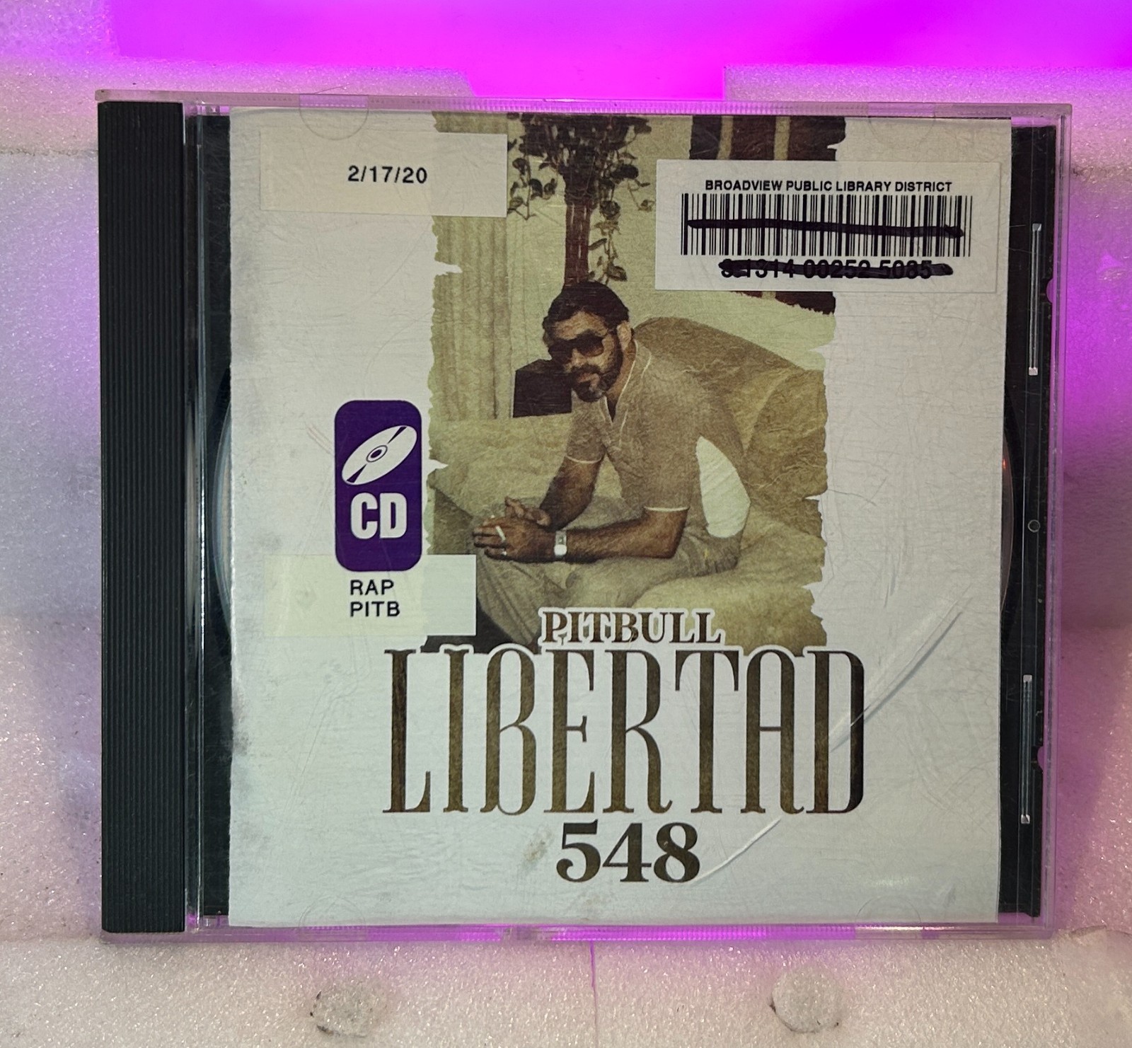 Libertad 548 by Pitbull (CD, 2019) W/ Case, Tested