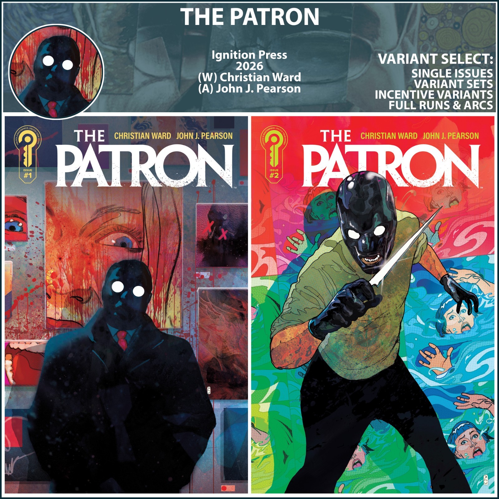 The Patron (2026) #1 2 Ignition Press COVER SELECT