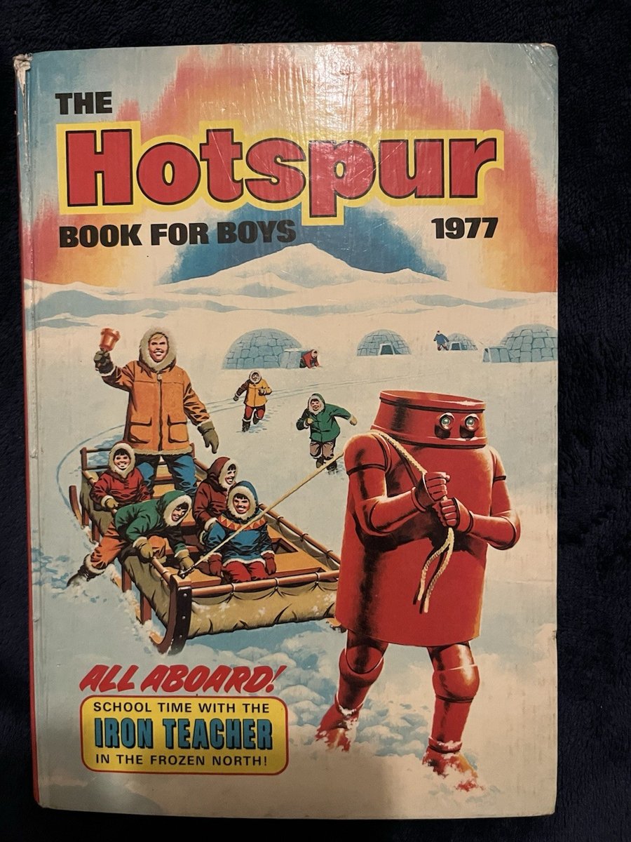 The Hotspur Book for Boys 1977 Annual Acceptable Condition
