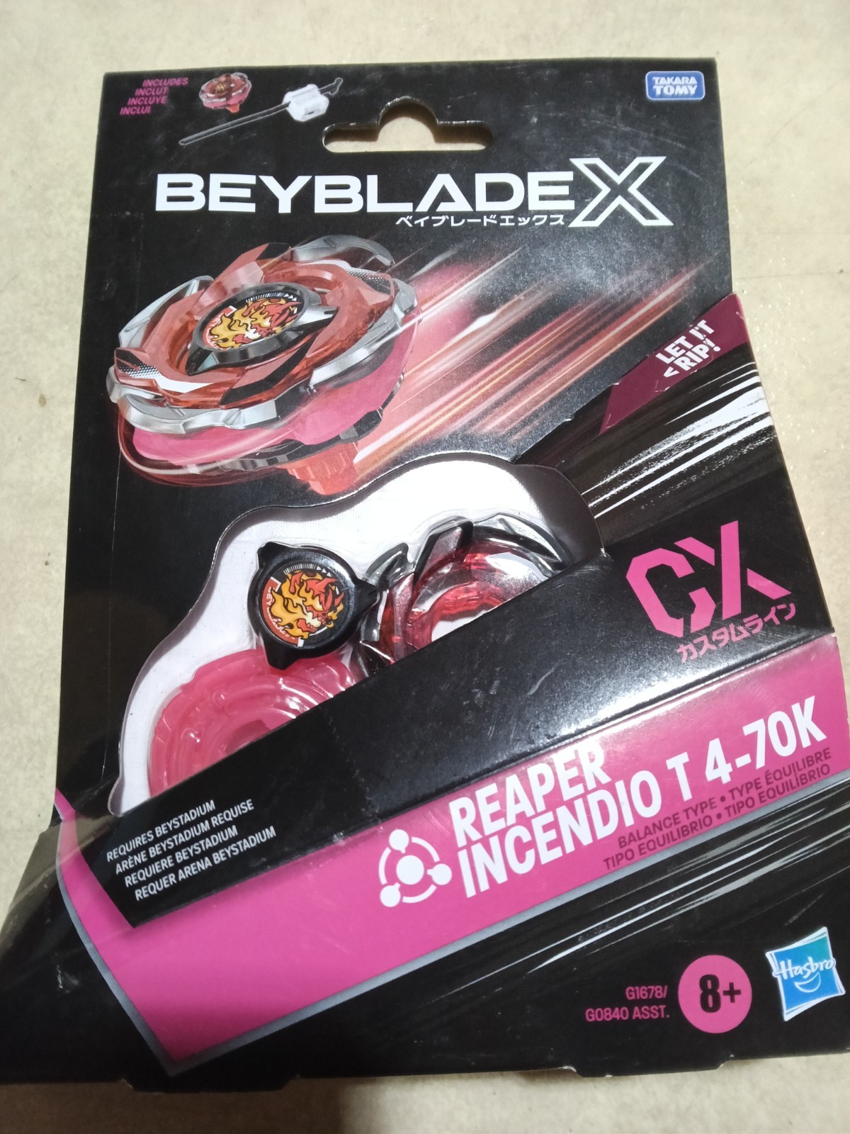 Beyblade CX Reaper Incendio T 4-70K
