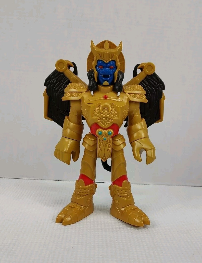 Modellino giocattolo Imaginext Mighty Morphin Power Ranger Goldar 11" 2015 Mattel