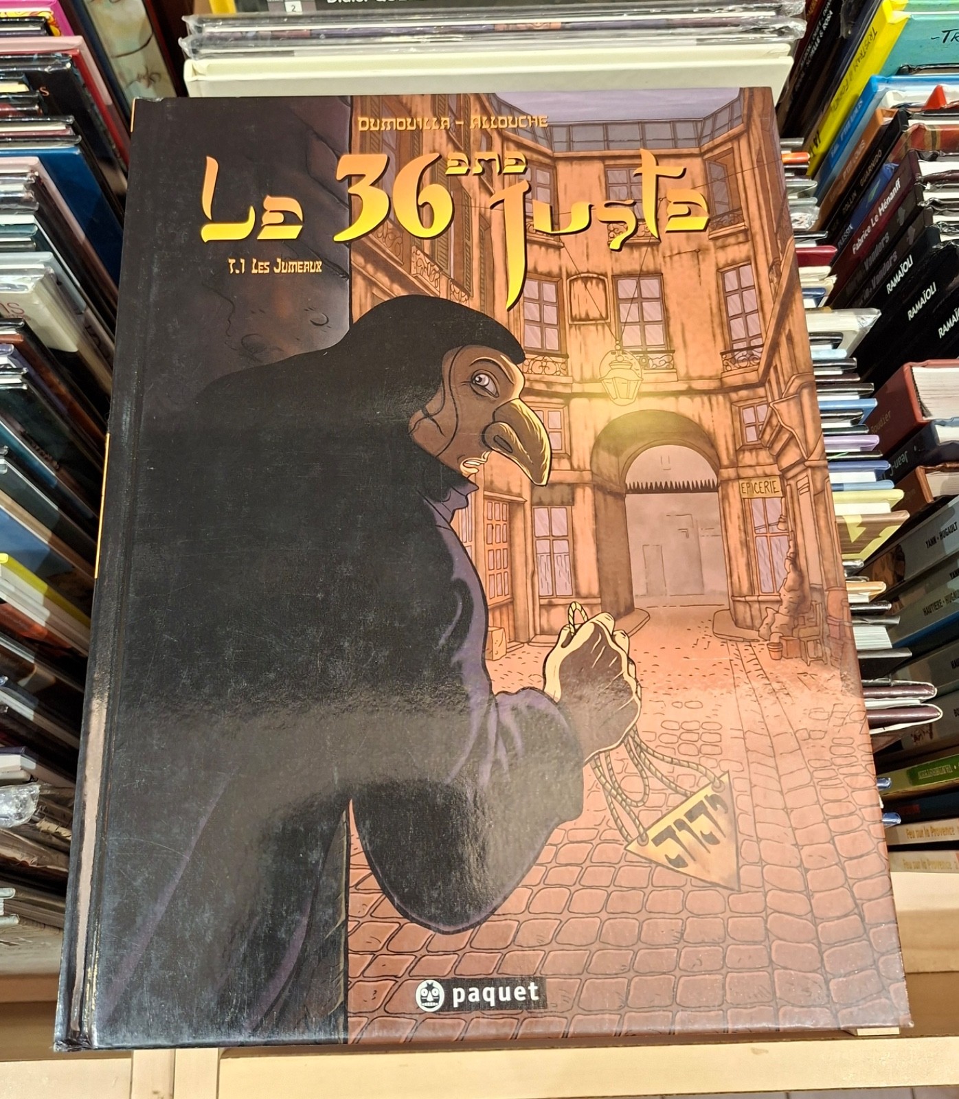 Le 36ème Juste T.1 Les Jumeaux  _ Dumouilla _ Paquet  1ère éd° 2003 /Dédicacé