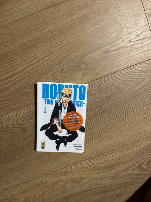 Manga Tom 1 buruto two blue vortex