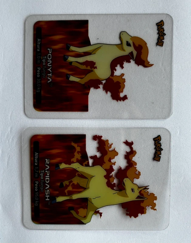 Pack 2 pokemon Lamincards
