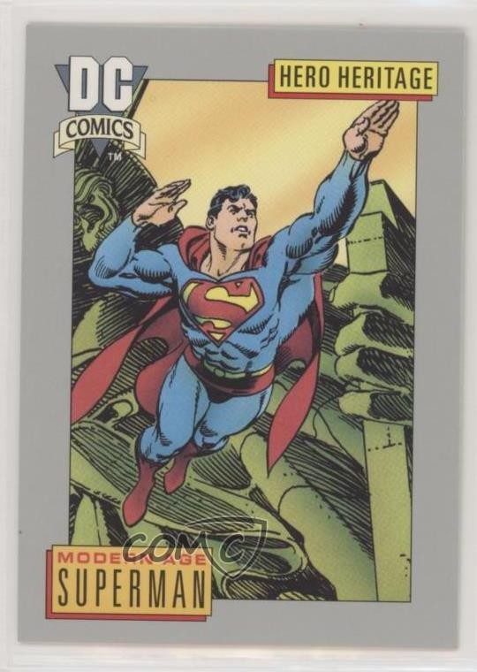 1992 Impel DC Comics DC Cosmic Modern Age Superman #18 0b3