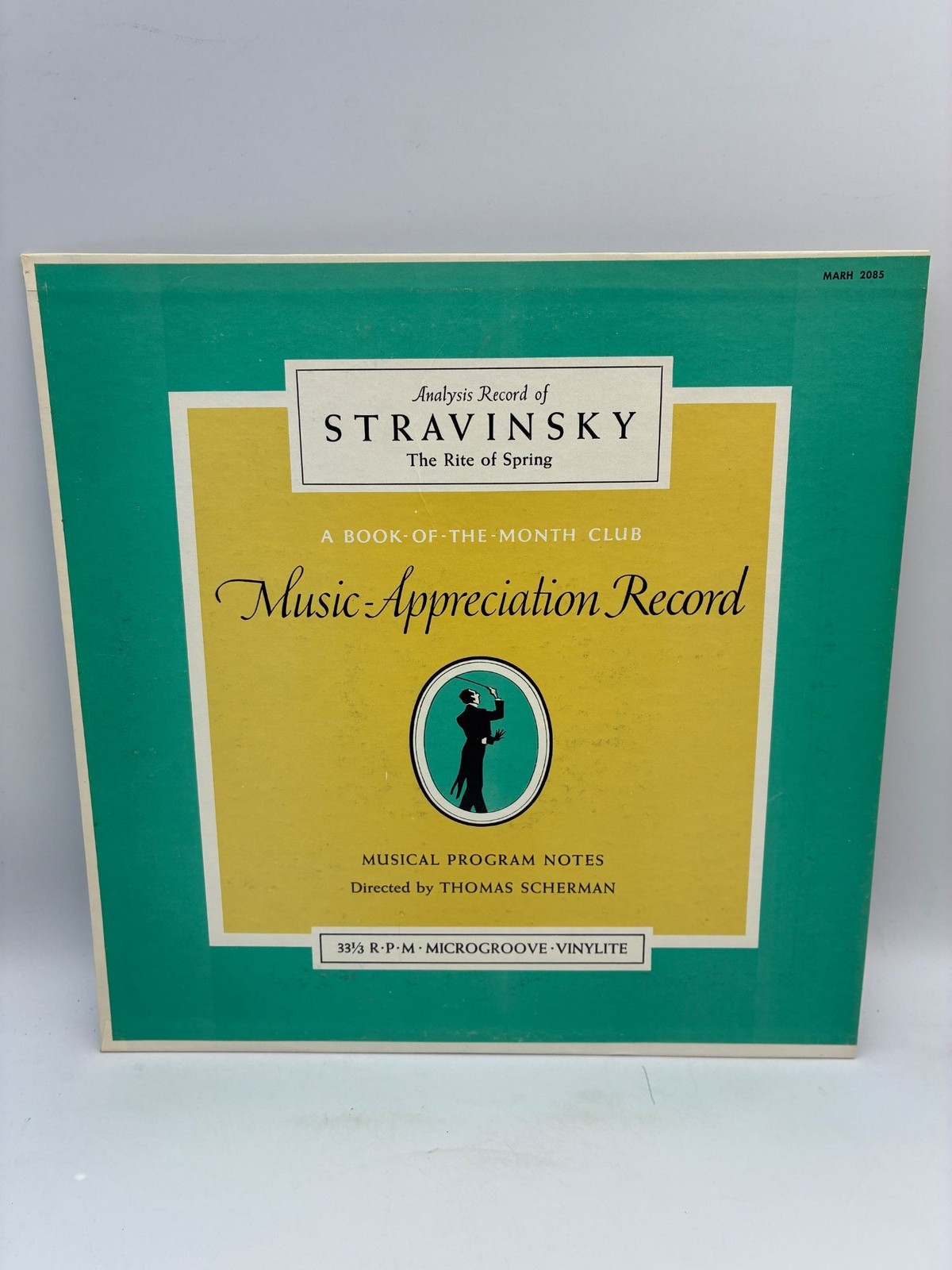 Stravinsky - The Rite Of Spring Analysis LP 33⅓ RPM MARH 2085 Vinyl Classical