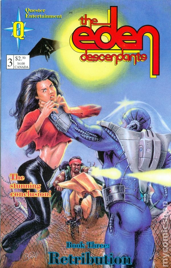 Eden Descendants #3 VF 1998 Stock Image