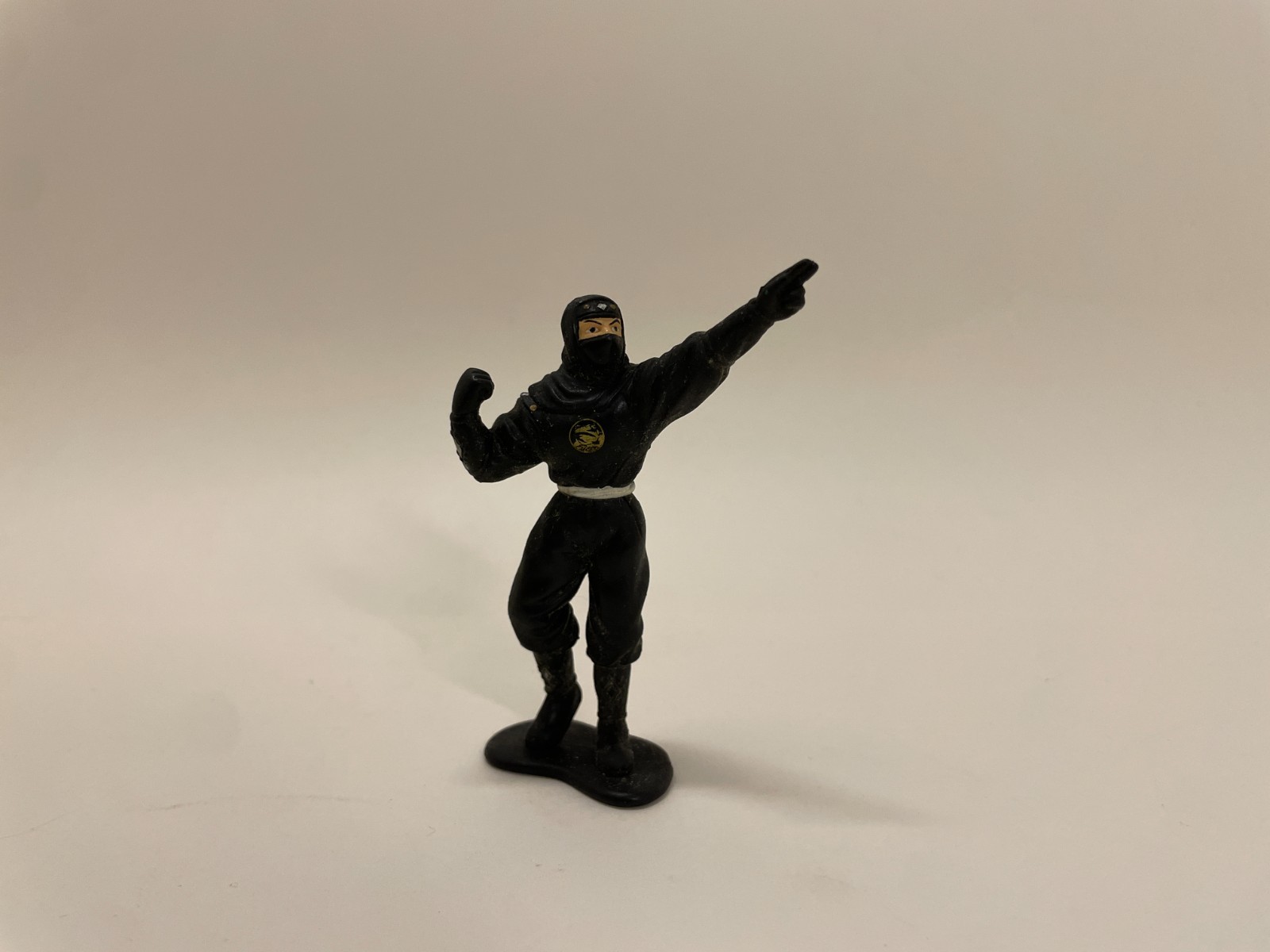 Bandai Mighty Morphin Power Rangers Black Ninja Ranger (Used)