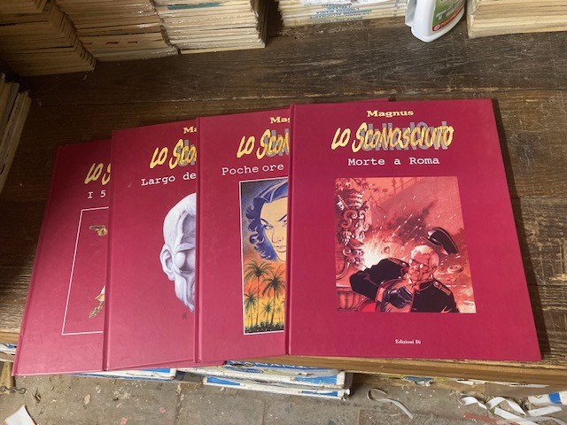 MAGNUS LO SCONOSCIUTO SEQUENZA COMPLETA 1/4 (EDIZIONI DI – GRIFO EDIZIONI 2007)