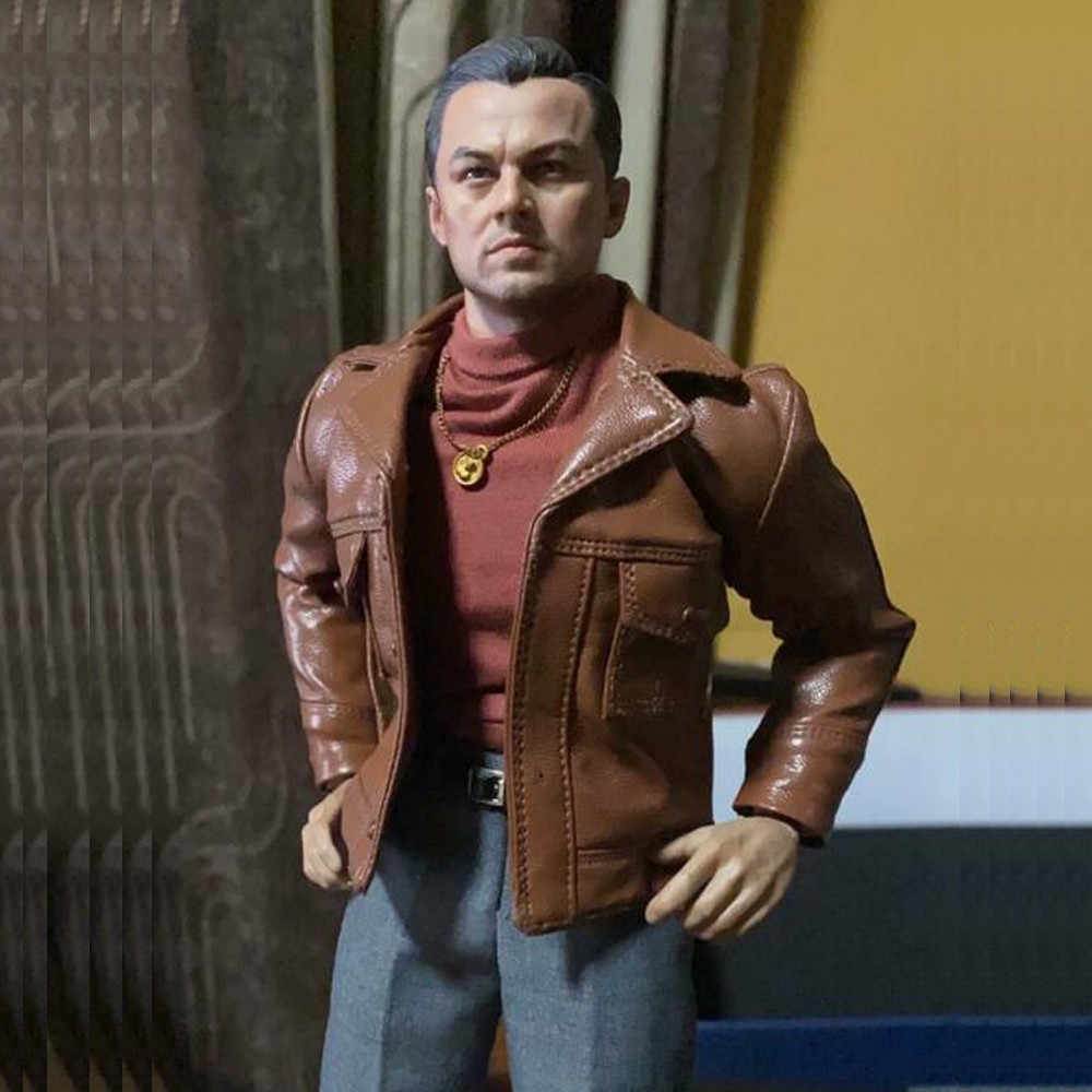 DJ-CUSTOM Brad Pitt e Leonardo 12 pollici action figure bambola set doppio NO-16005
