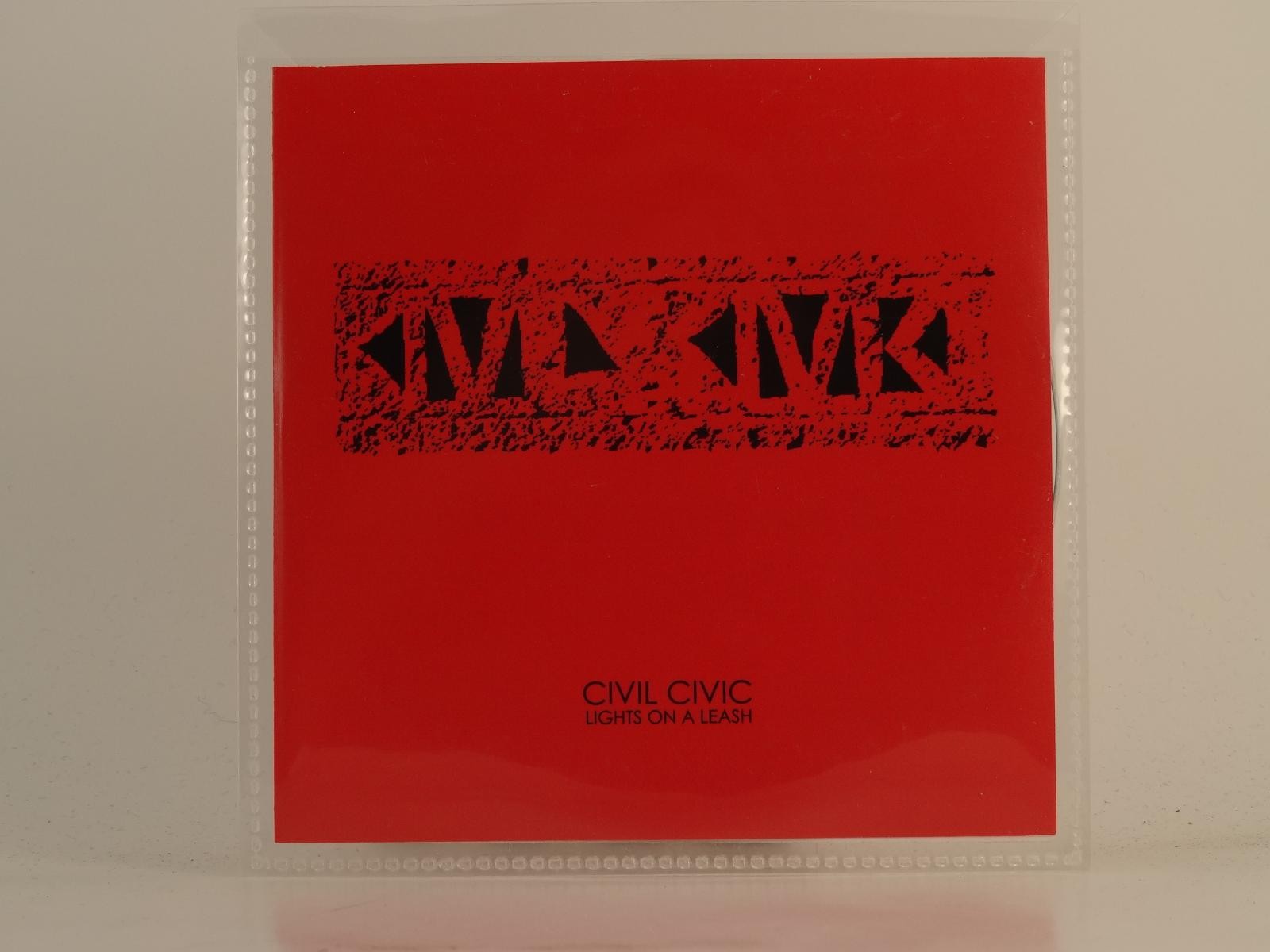 CIVIL CIVIC LIGHTS ON A LEASH (H1) 2 Track Promo CD Single including Picture Sle