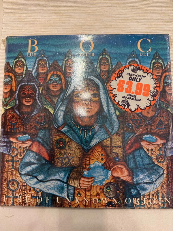 Blue Öyster Cult – Fire of Unknown Origin LP 1981 CBS + inner sleeve originale