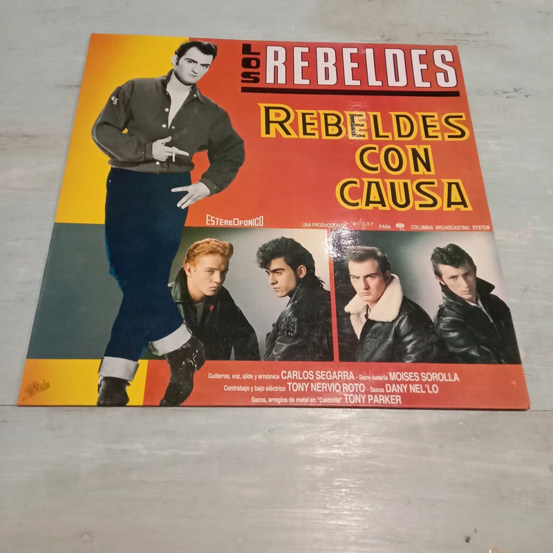 Los Rebeldes - Rebeldes Con Causa - Lp