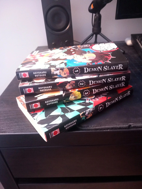 Tomes 1-4 démon slayer