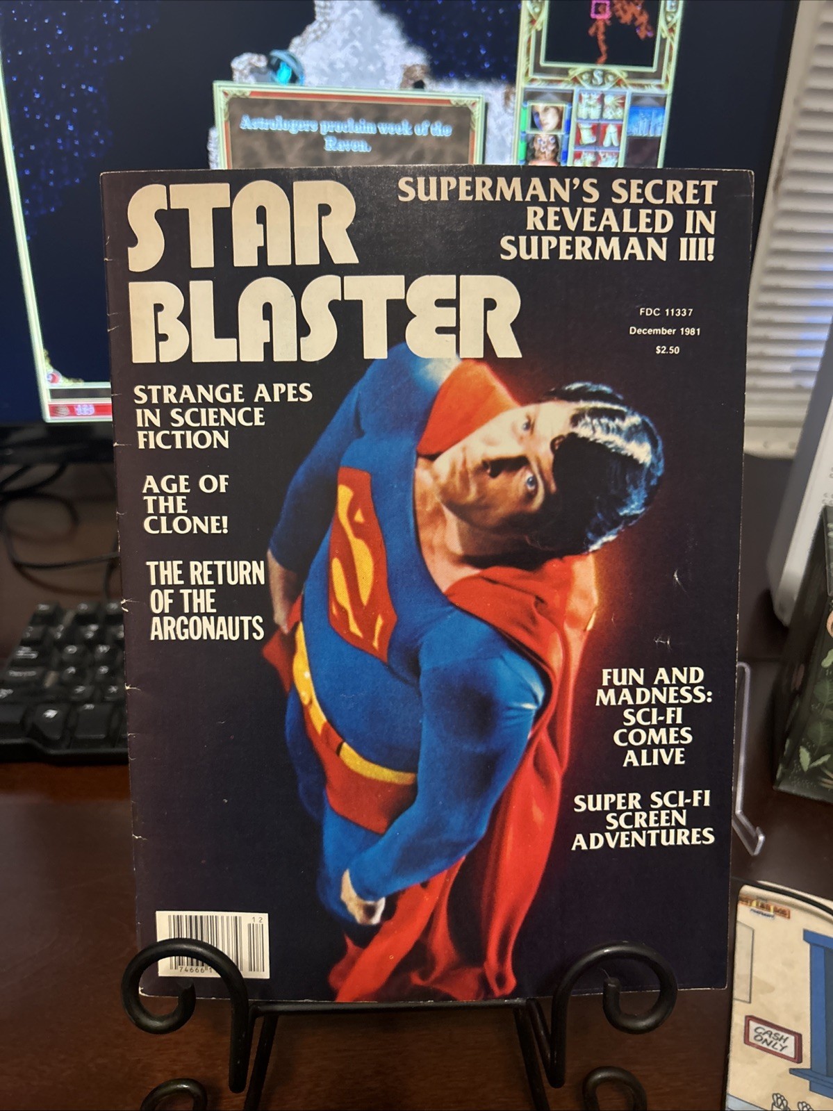 Star Blaster dicembre 1981 vol. 1 n. 3 S.J. Pubblicazioni Superman, Flash Gordon
