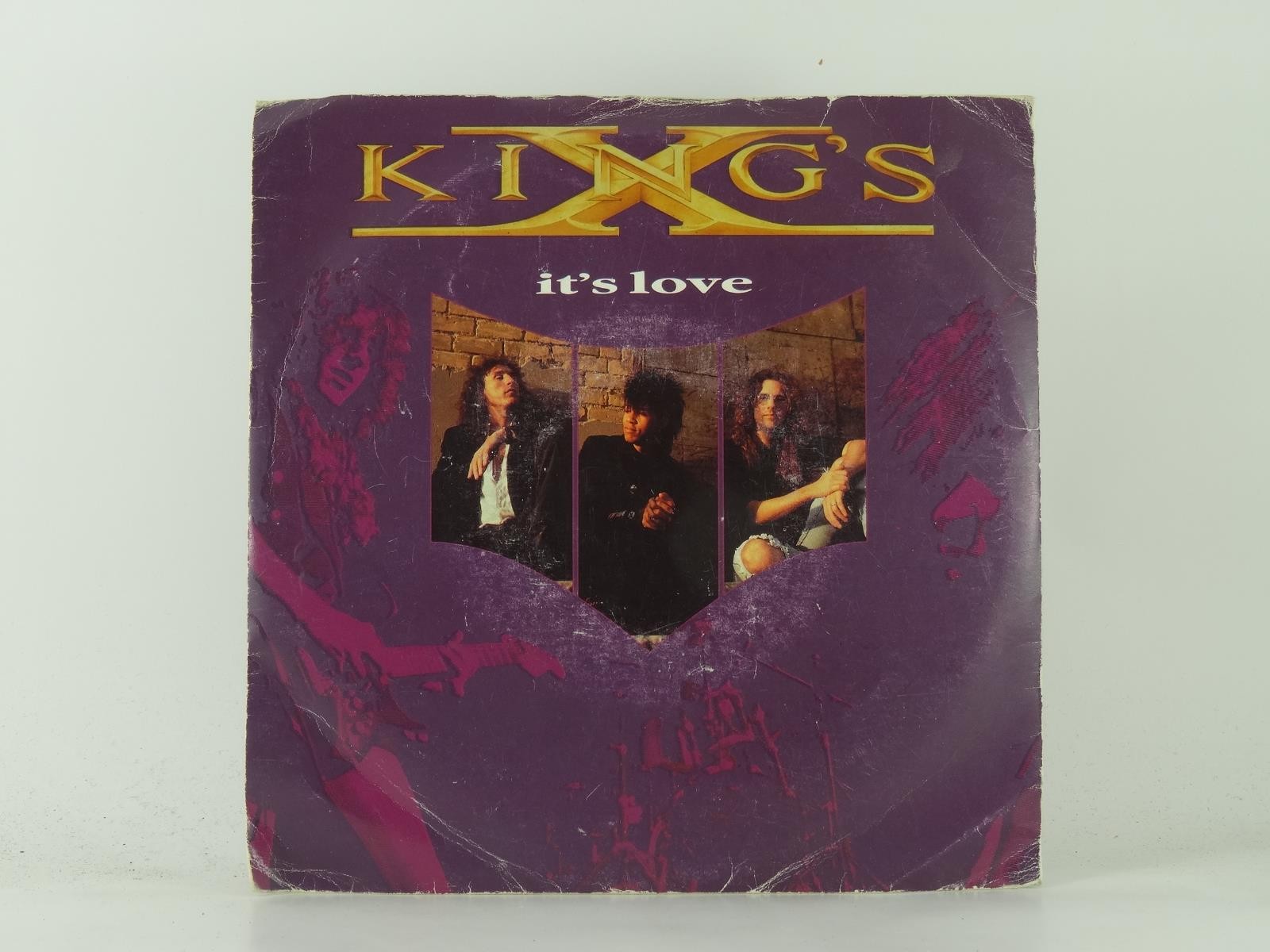 KINGS IT'S LOVE (36) 2 Track 7" Single including Picture Sleeve ATLANTIC RECORDS