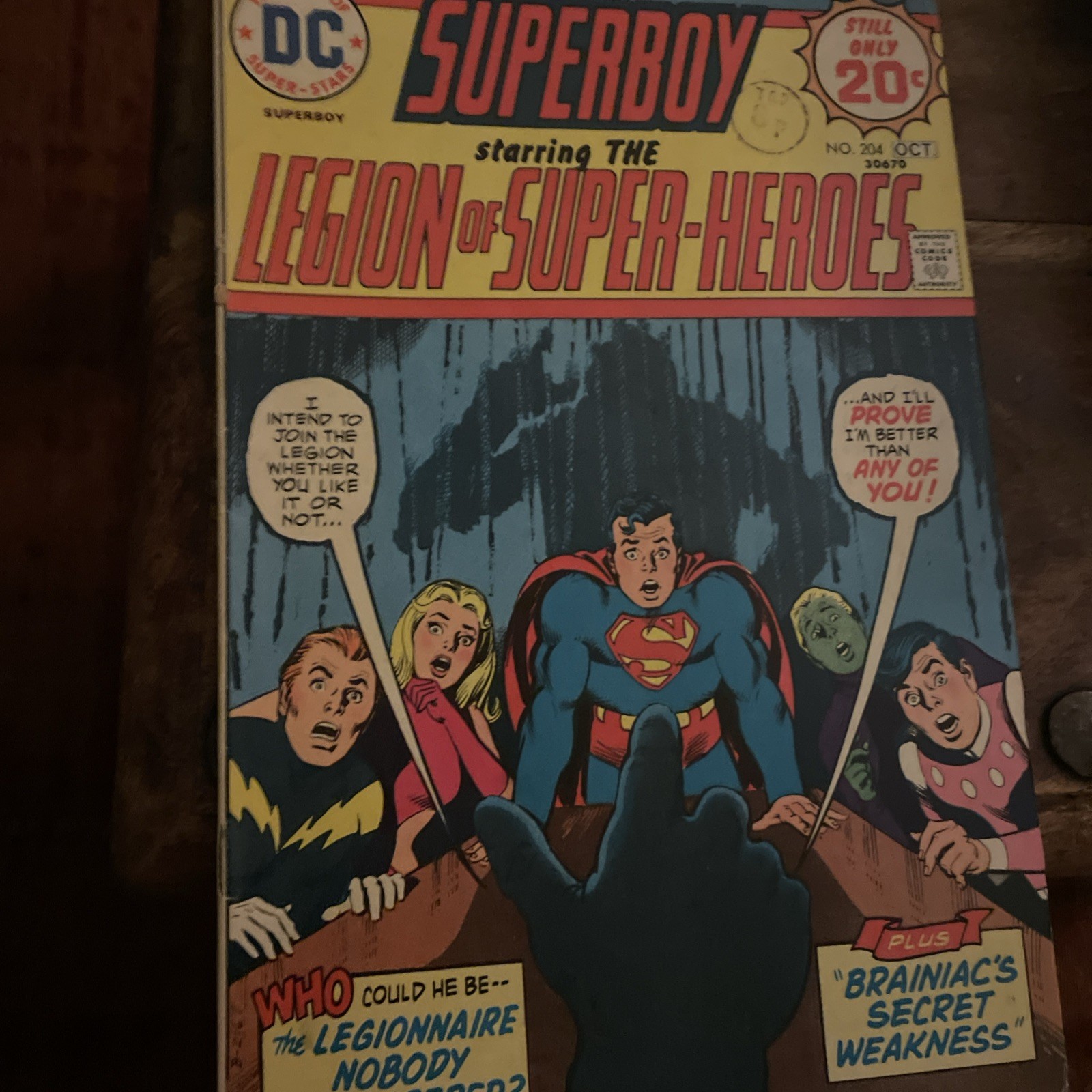 Superboy and the Legion of Superheroes 204