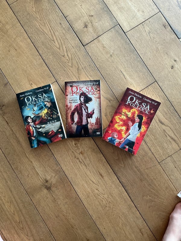 Lot des livres « Oksa Pollock » tome 4, 5 et 6