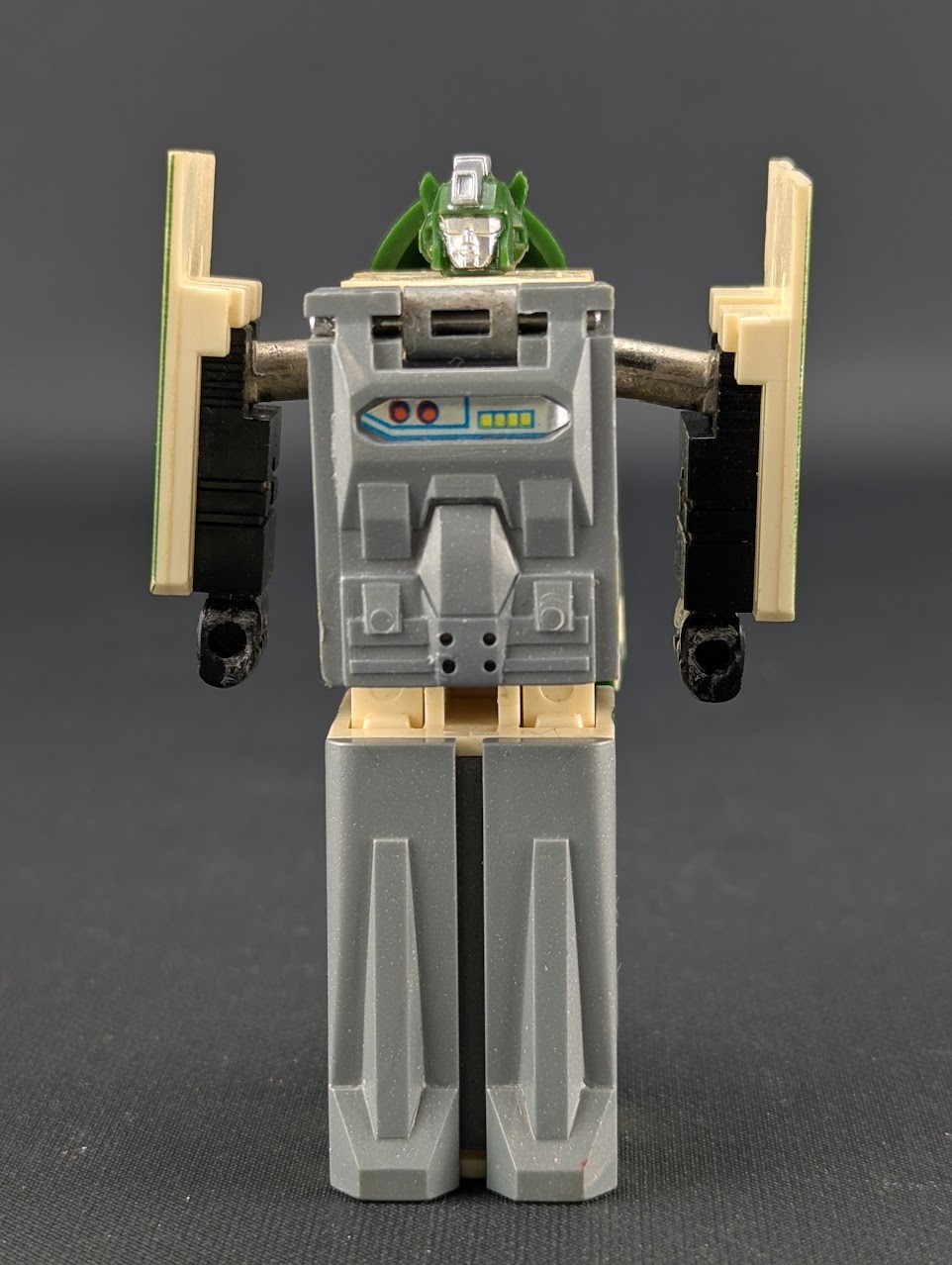 Transformers G1 Yukukaze Raiden 3 SOLO CORPO treno Robo Takara 1987 vintage
