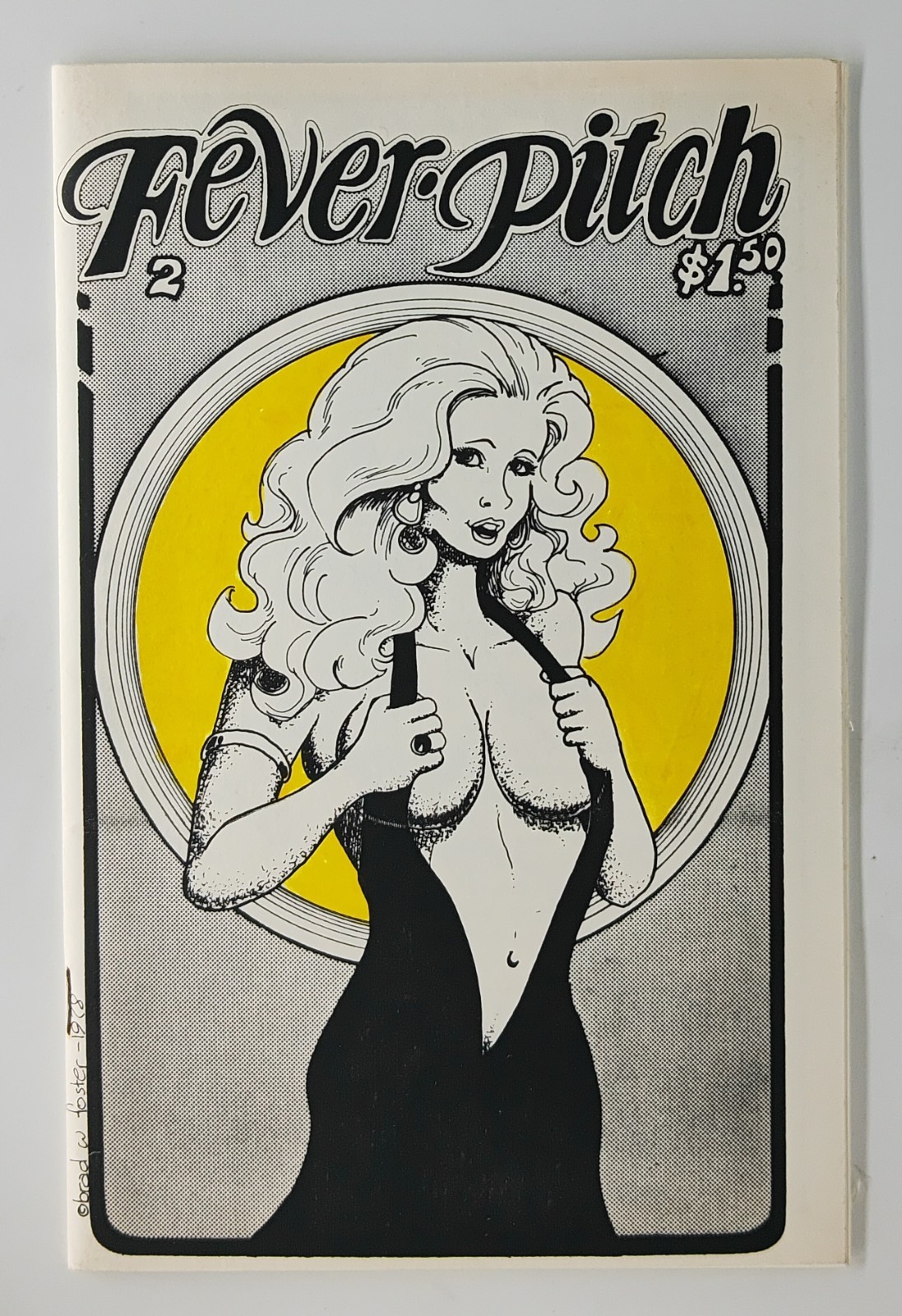 Fever Pitch #2 1978 Brad W. Foster Signed & Numbered #46/250 Underground Comix