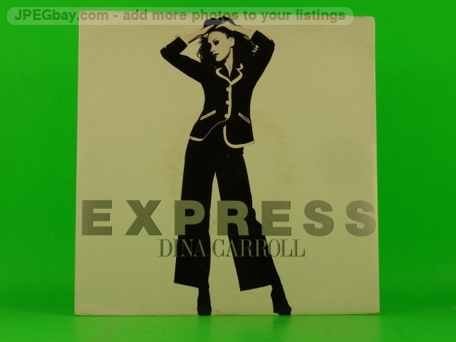 DINA CARROLL EXPRESS (149) 3 Track 7" Single plus Picture Sleeve A AND M