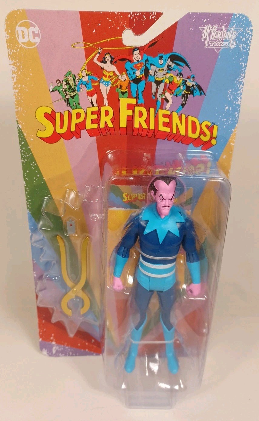 Modellino McFarlane Super Friends DC Comics Sinestro nuovo sigillato