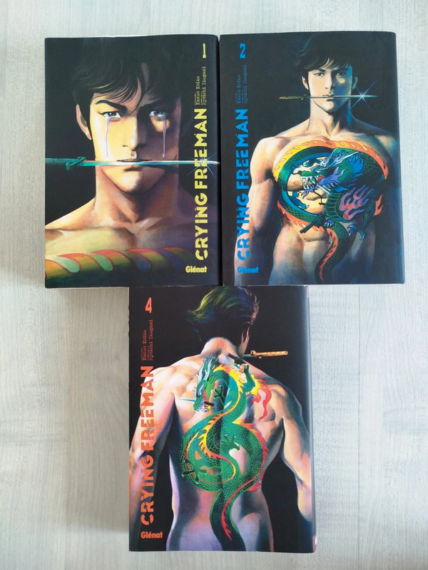 Lot Manga Crying Freeman (Perfect Édition)