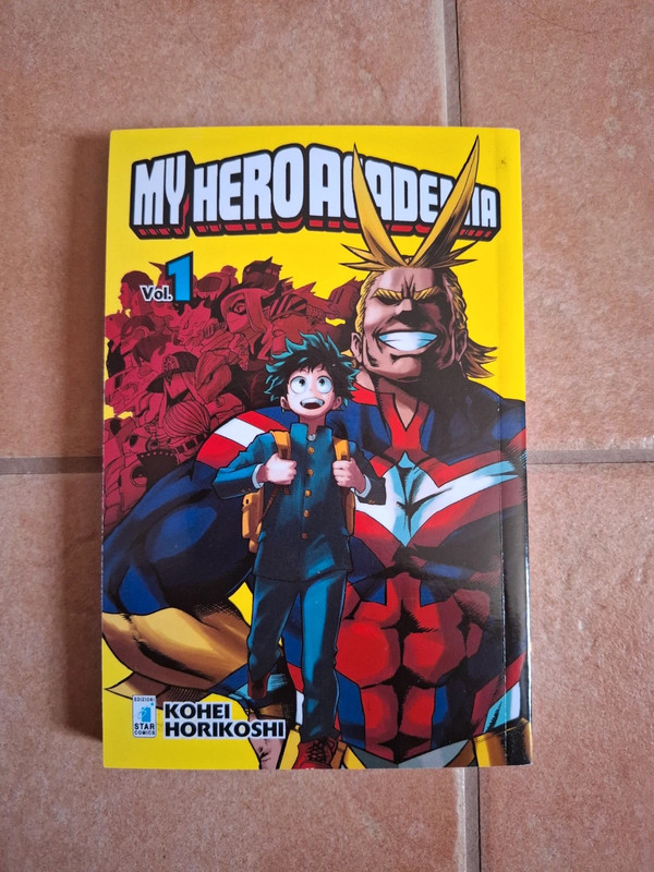fumetto manga my hero academia vol.1