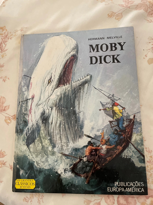 Livro infanto-juvenil moby dick