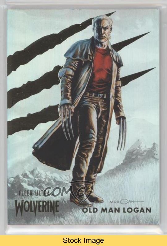 2023 Fleer Ultra Wolverine Silver Rainbow Foil Old Man Logan #2 LEGGI 01sv