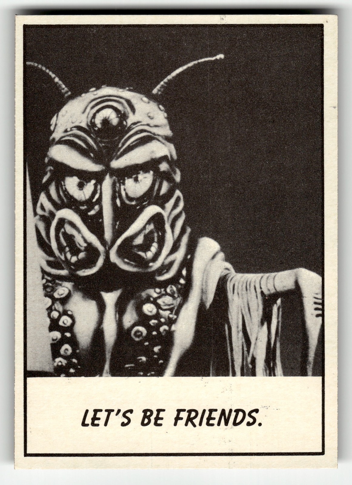 Topps Monster Laffs 1966 Let's Be Friends. #40 ALTA QUALITÀ SUPERIORE