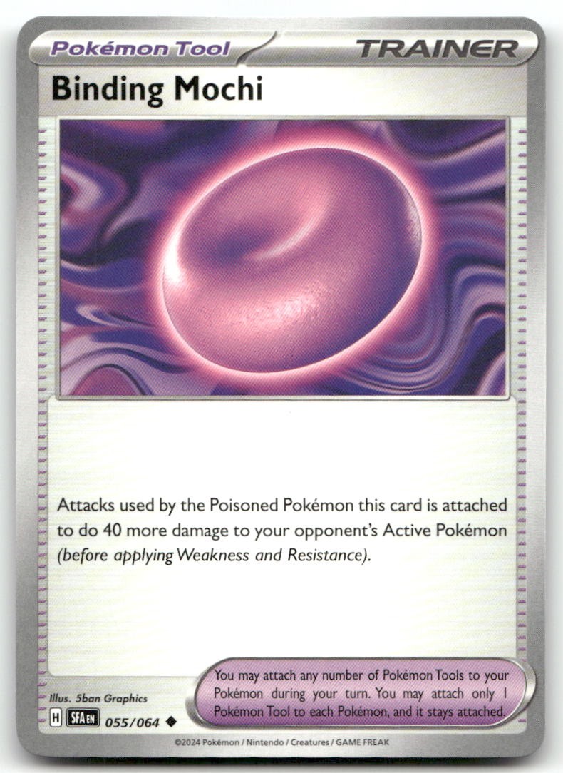 Binding Mochi 055/064 Pokemon favola avvolta non comune quasi come nuovo