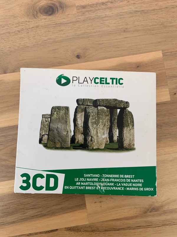 Coffret 3 CD Play Celtic – Musique celtique bretonne – 45 titres