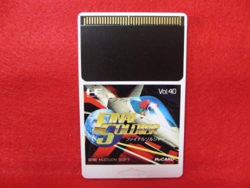 FINAL SOLDATINO PC-Engine Hu Hudson Import GIAPPONE Videogioco Libro Form JP