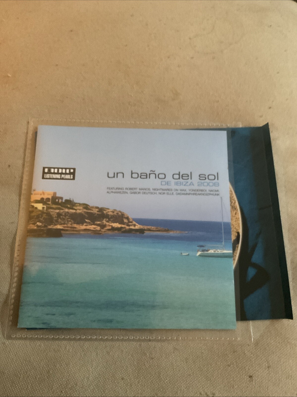 Un Bano Del Sol - De Ibiza 2008 - Original CD Album & Inserts Only 3796