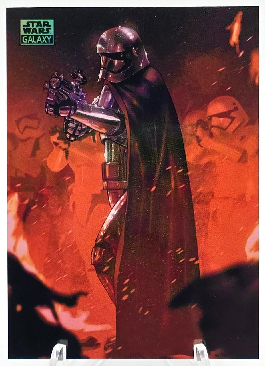 2026 Topps Star Wars Galaxy Chrome Captain Phasma Art of Dark Side #ADS-7