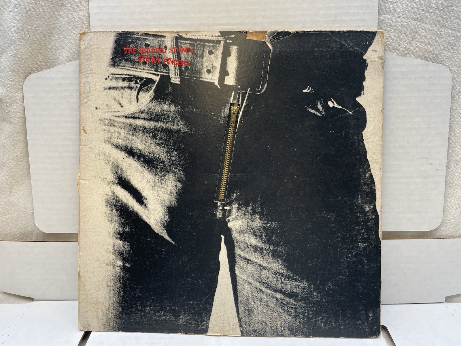 The Rolling Stones Vinyl LP “Sticky Fingers” Atco Records COC 59100 1971