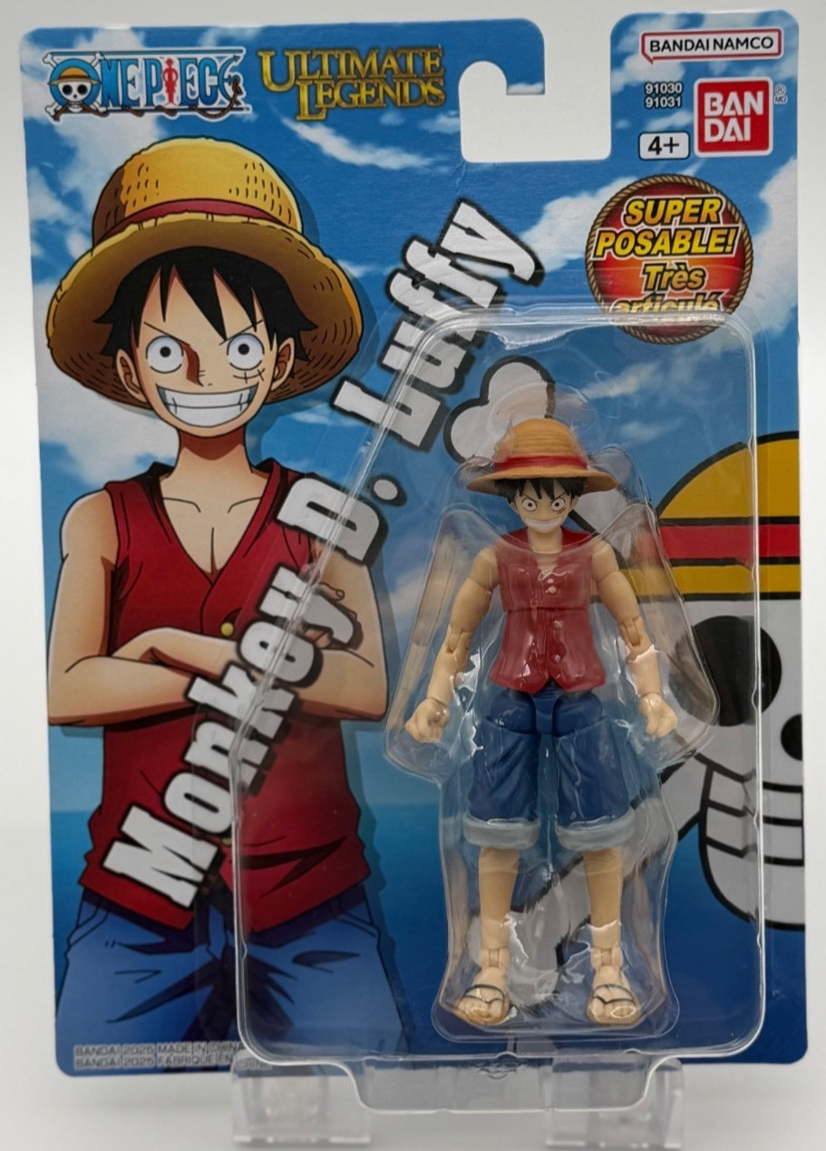 Bandai One Piece Ultimate Legends Monkey D Luffy 5” Action Figure 91031 NEW