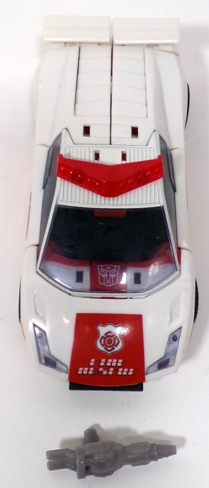 Transformers Generations Deluxe Autobot Red Alert Hasbro 2010 Incompleto