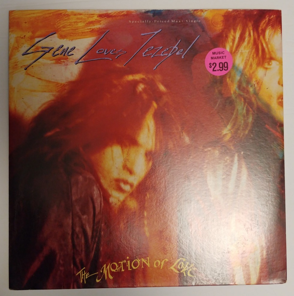 Gene Loves Jezebel – The Motion Of Love (12" Vinyl Maxi-Single, 9 20744-0)