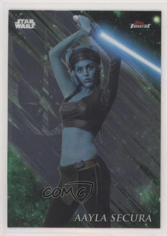 2018 Topps Finest Star Wars Aayla Secura #2 1qy