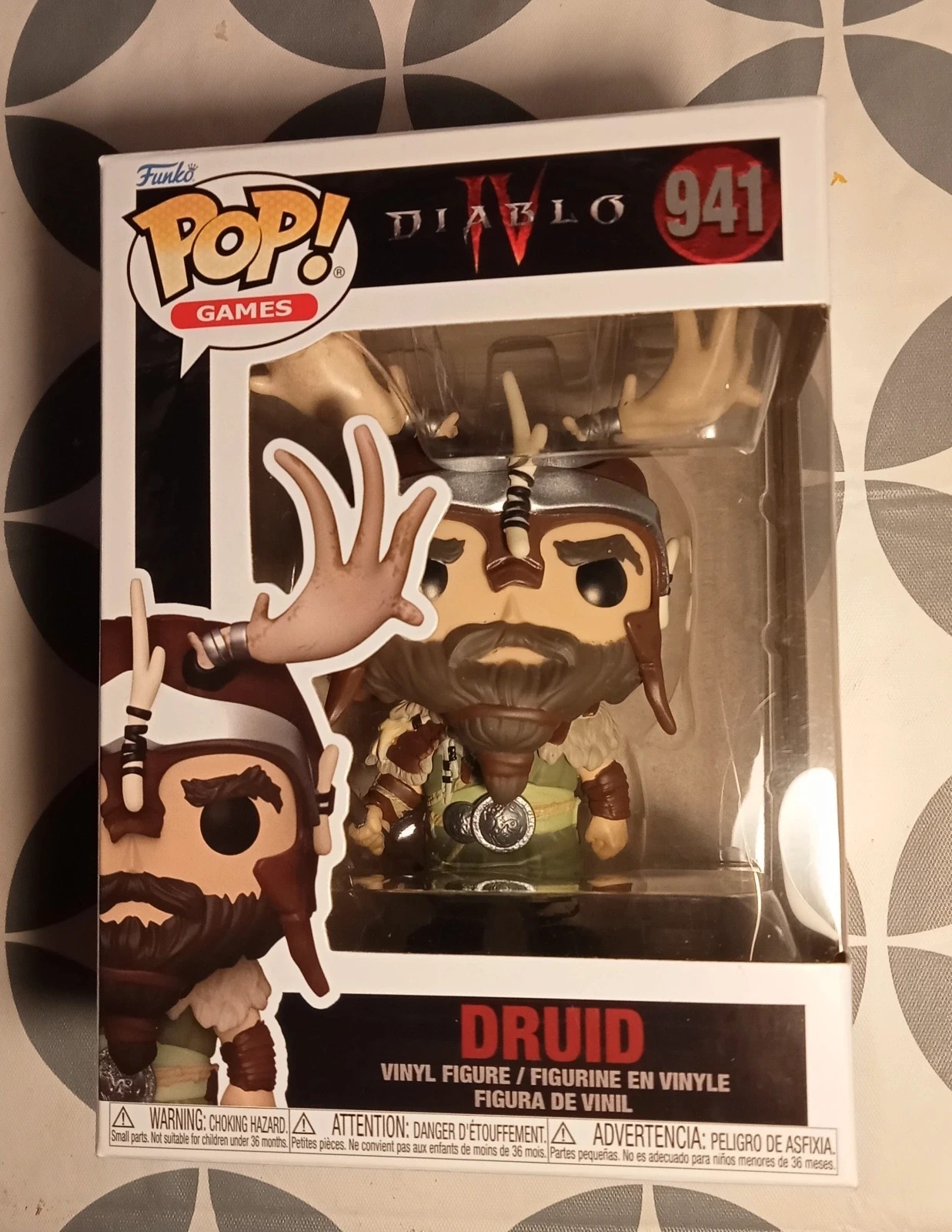 statuetta Funko Pop! Giochi Diablo IV Druido Pop! Vinile n. 941