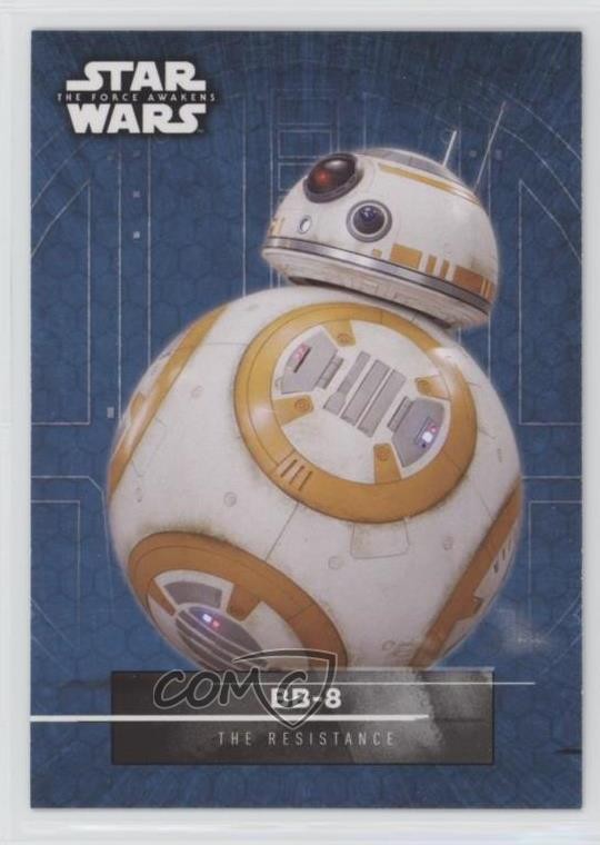 2016 Topps Star Wars: Il Risveglio della Forza Serie 2 Adesivi Personaggi BB-8 #11 2xw