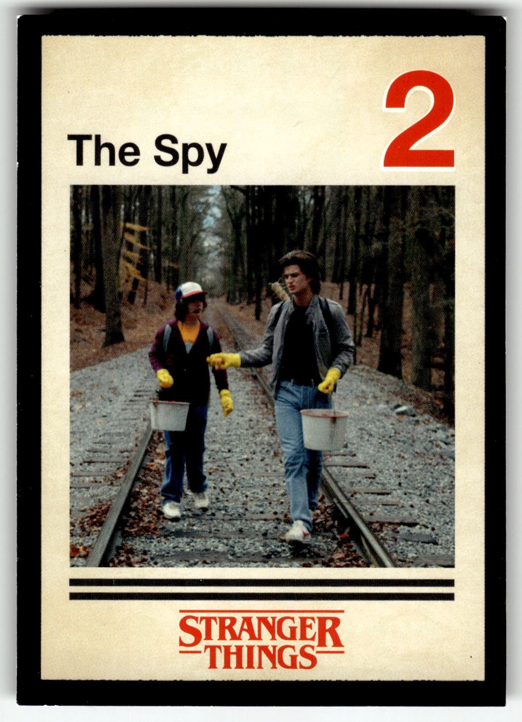 2026 Panini Stranger Things Questa è la nostra storia Card #39 Steve & Dustin