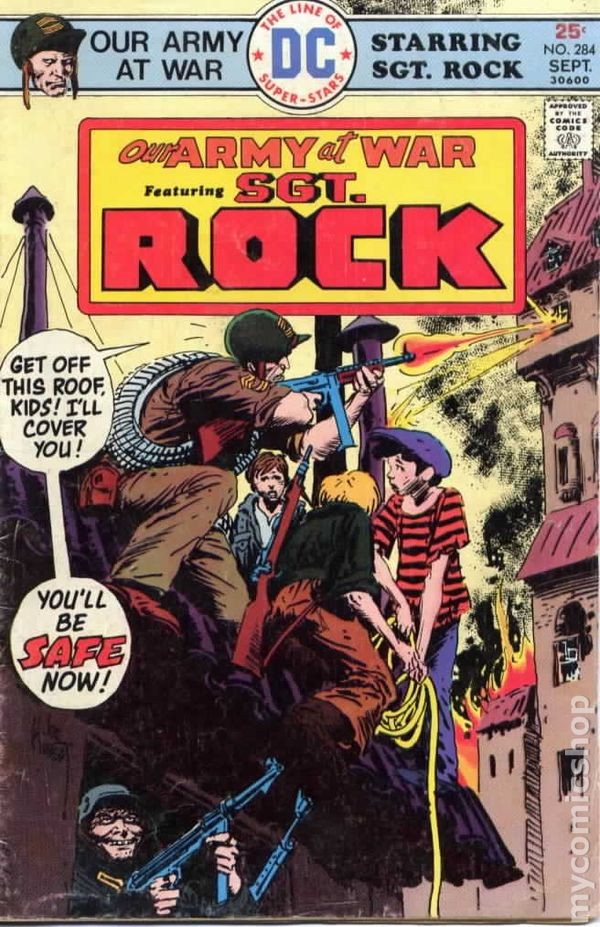 Il nostro esercito in guerra #284 VG 1975 immagine stock basso grado