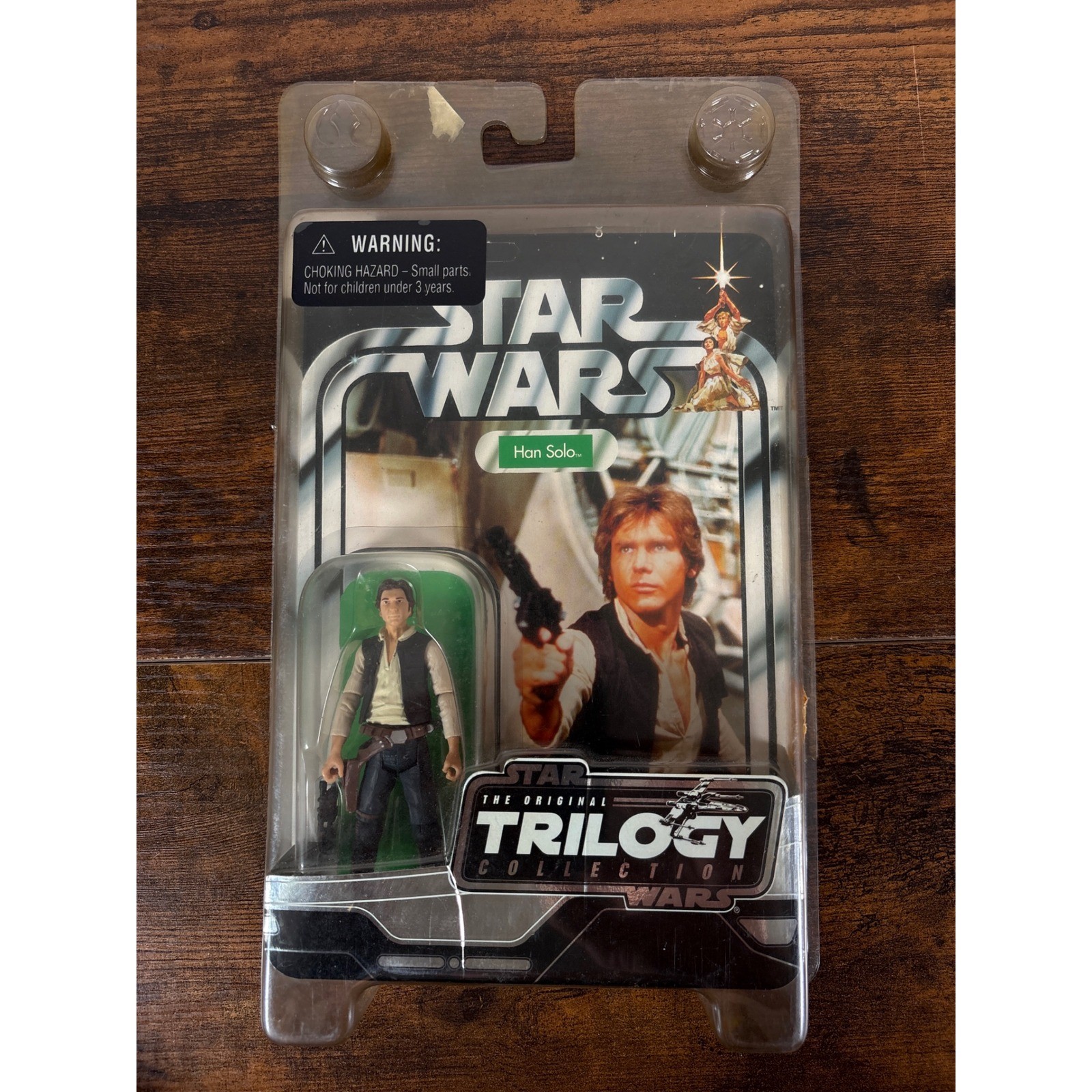 Star Wars Originale Trilogia Collezione Han Solo Action Figure 2004 Hasbro Sigillato