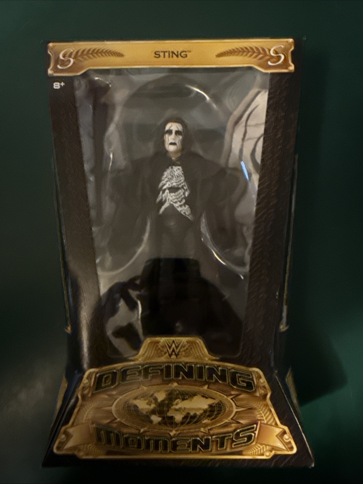 WWE Sting Defining Moments Series 6 Crow Edition Wrestling Modellino Mattel