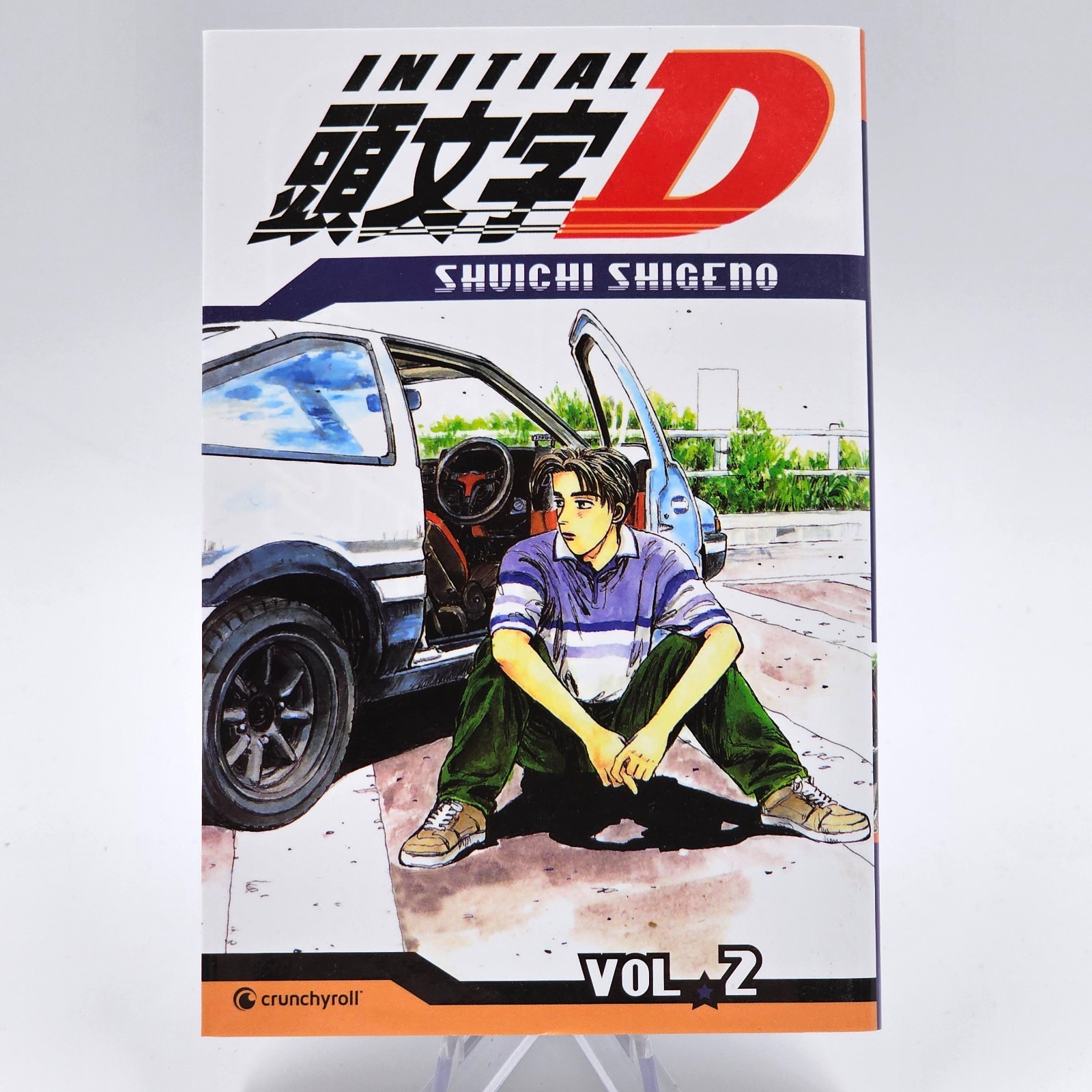 Initial D tome vol. 2 (2025) • Manga Crunchyroll - Français TBE Shuichi Shigeno