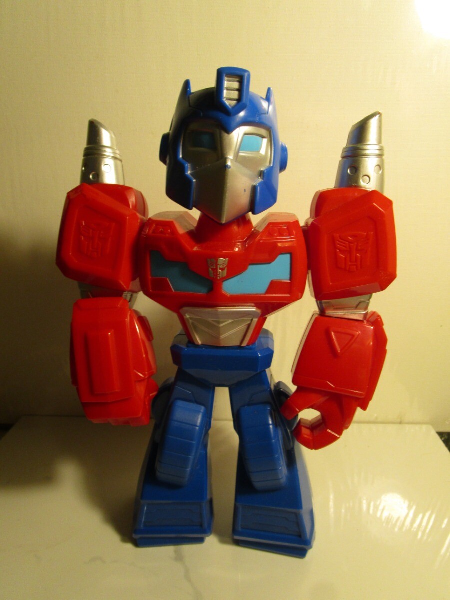 Playskool Hasbro Transformers Rescue Bots Mega Mighties 10" OPTIMUS PRIME
