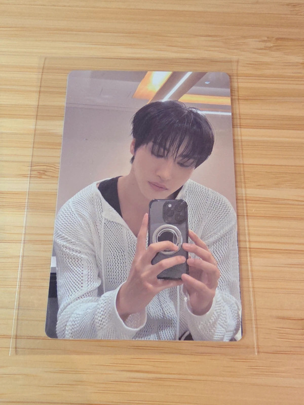 Ateez Seonghwa Golden Hour Pt4 Photocard